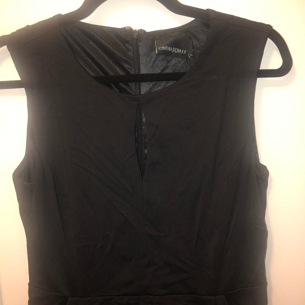 Little black dress with tiny flare